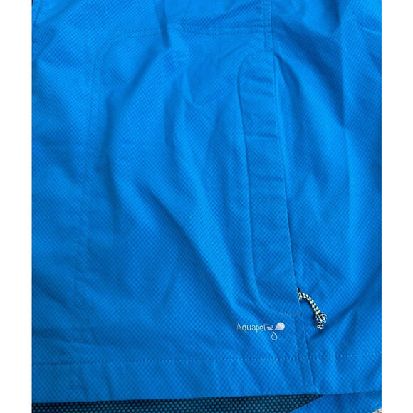 Koppen Mens XXL 2XL  Aquapel Rip Stop Rain Jacket Blue Full Zip Mesh Lined Gorp - Picture 2 of 8
